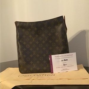Authentic LV Monogram Looping GM